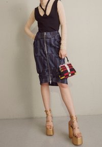 Vivienne Westwood Pennkjol - blue denim