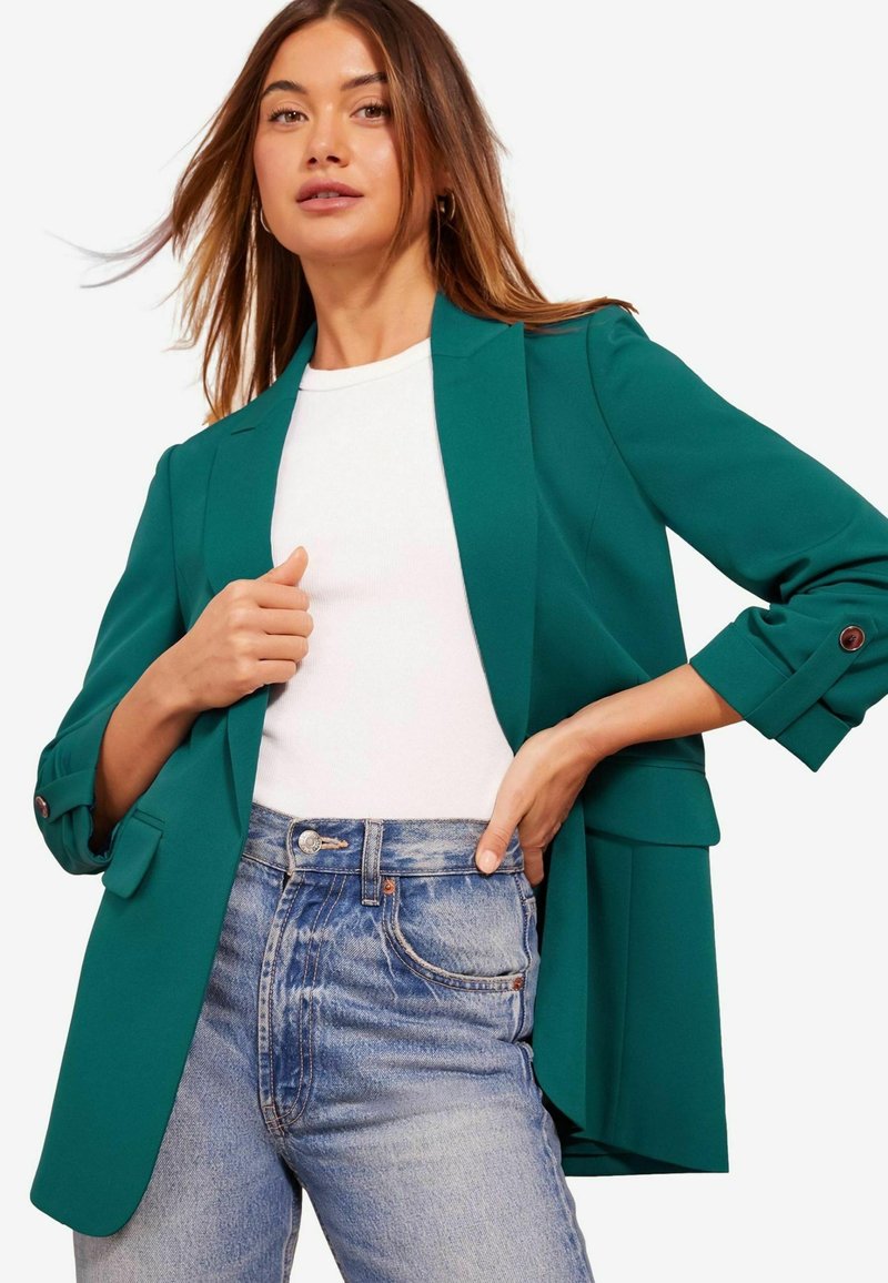 Friends Like These EDGE TO EDGE PETITE  - Kurzmantel - green