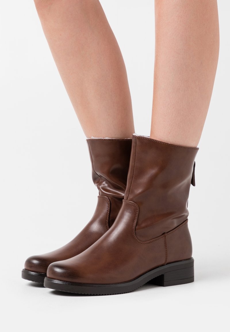 Anna Field Støvletter - dark brown