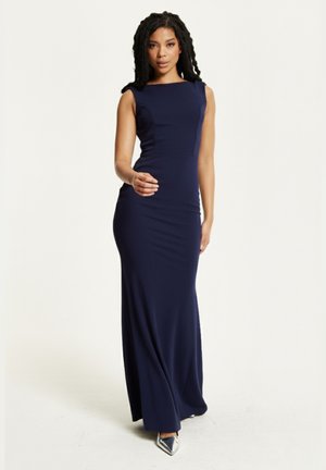 SLEEVELESS  - Maxi dress - navy