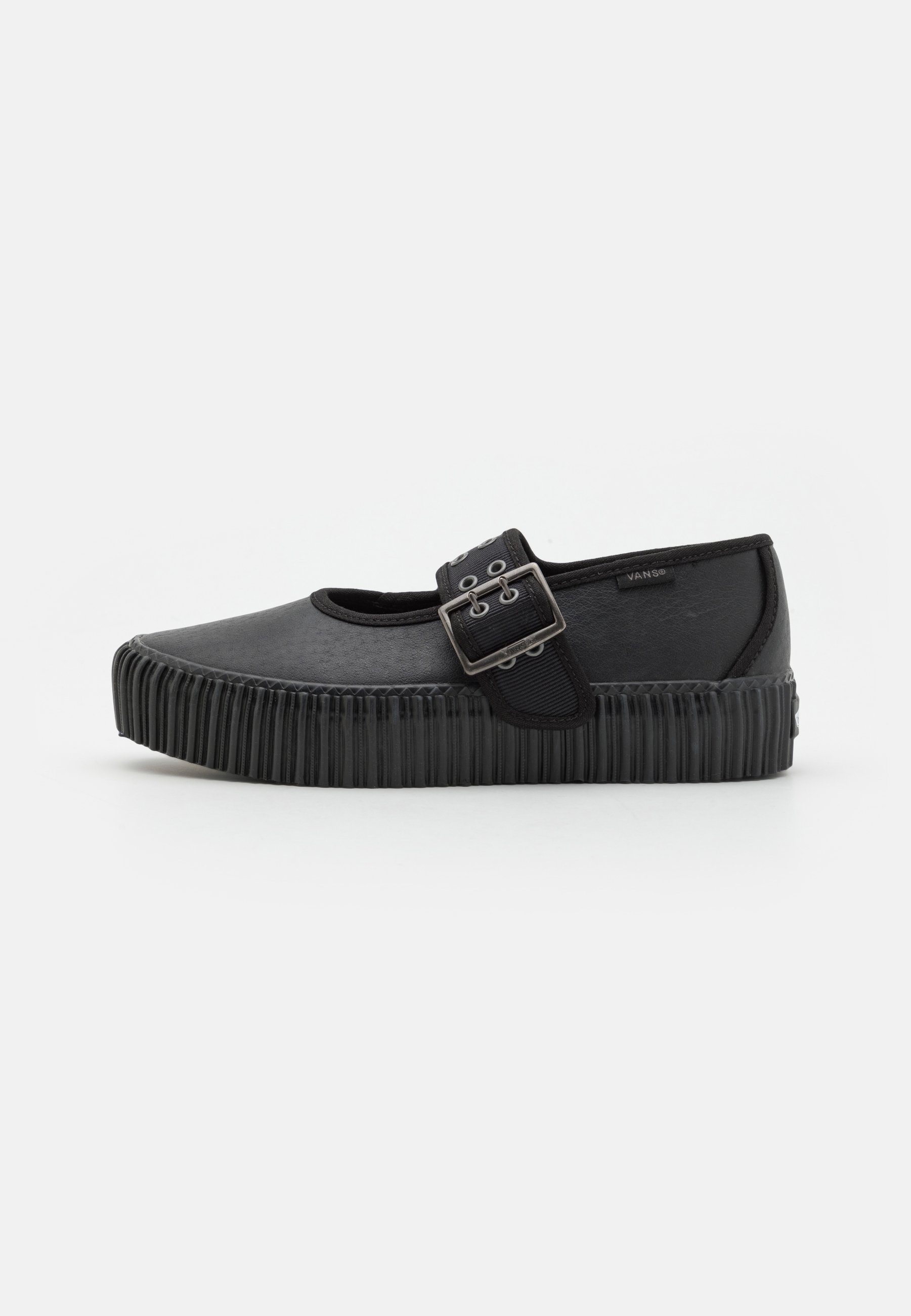 VANS★MARY JANE CREEPER★GRUNGE BALLET WHITE/BLACK Vans Mary Jane Grunge Ballet White/Black - Creepers