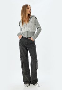 Koton Strickjacke - grey