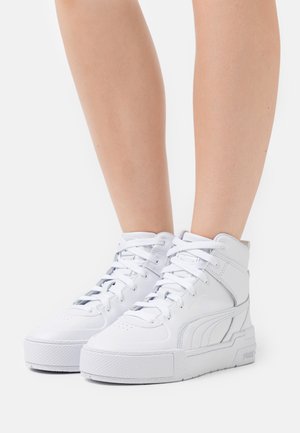 CALI SPORT TOP - Sneakers hoog - white/silver