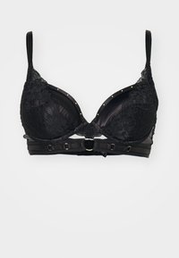 UNDISPUTED PADDED PLUNGE - Push-up BH - black