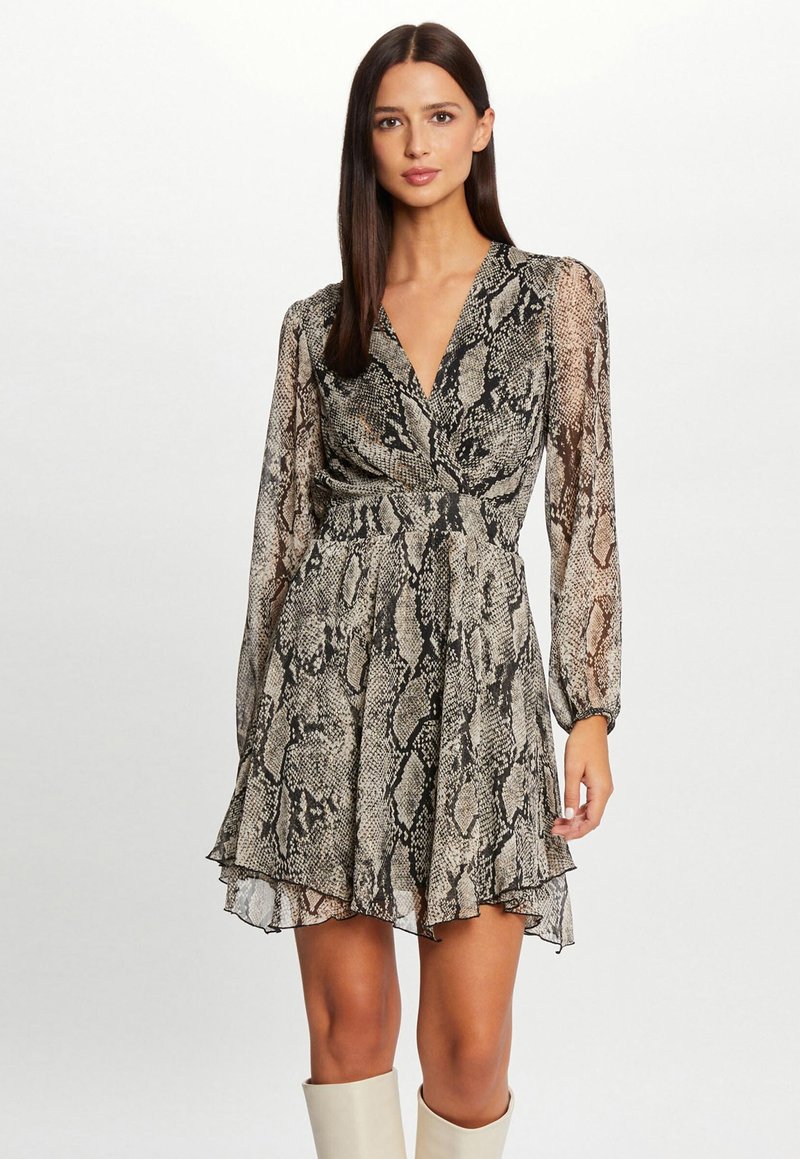 Morgan WITH SNAKE - Freizeitkleid - black