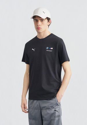 Puma BMW MMS LOGO TEE - Μπλουζάκι με στάμπα - black