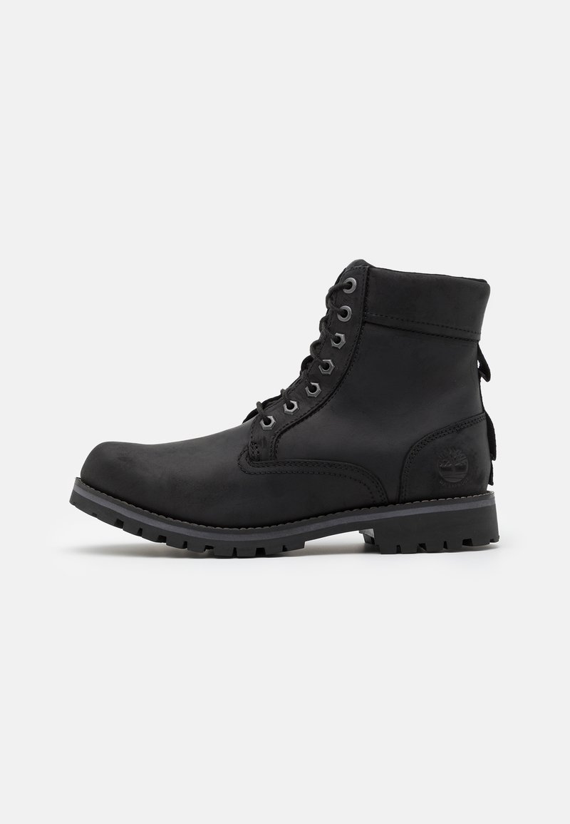 Timberland RUGGED 6 IN PLAIN TOE WP - Stivaletti stringati - black