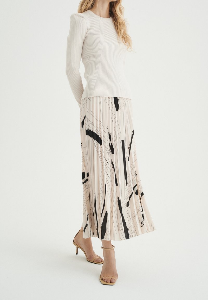 InWear Stickad tröja - beige