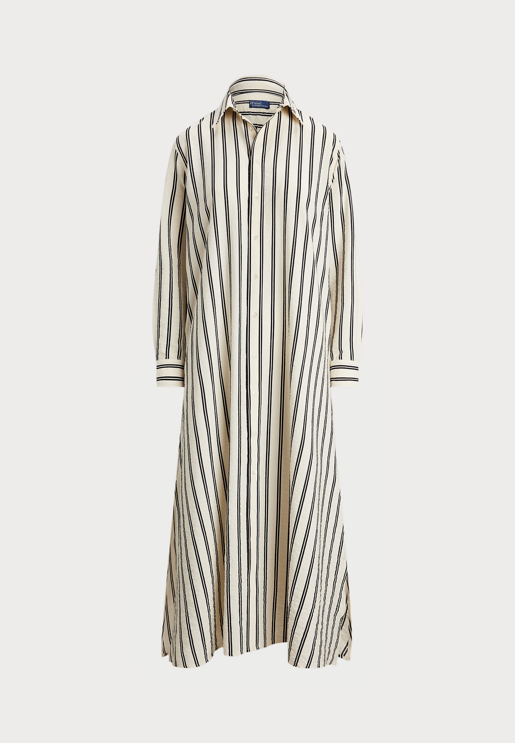 striped silk-blend dress ralph lauren Striped Silk-Blend Dress