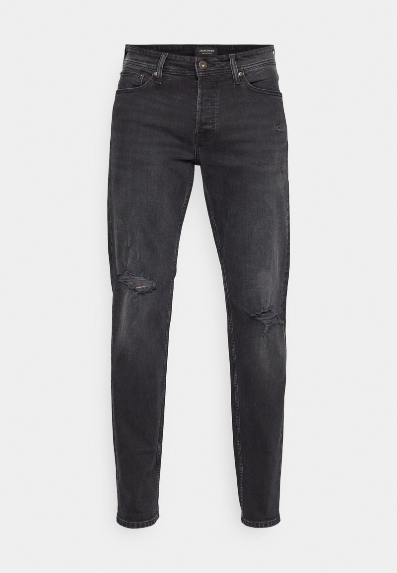jack & jones Jeans Tapered Fit zwart denim/blackdenim jack & jones Jeans Tapered Fit zwart denim/blackdenim
