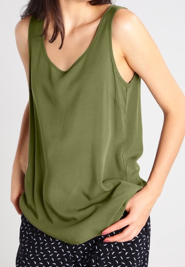 ONLY Blouse - dark green