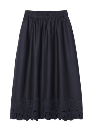 TATUUM, ARTICLE TAG: SKIRT | ARTICLE NAME: OPTITA - Jupe trapèze - navy