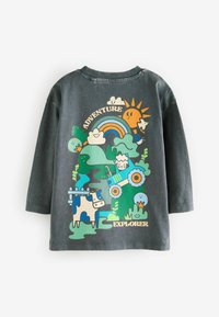 Next LONG SLEEVE- REGULAR FIT - Långärmad tröja - charcoal grey