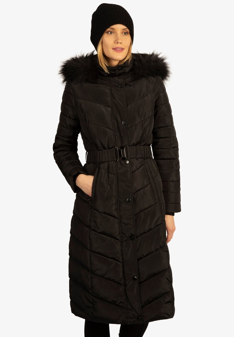 Damen Parkas | Apart Wintermantel schwarz - US58823 Damen Parkas | Apart Wintermantel schwarz - US58823