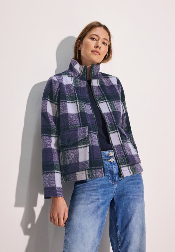 KARIERTE  - Übergangsjacke - grün