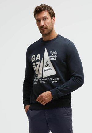 Gaastra, GAASTRA SWEATSHIRT MIT NAUTICAL ARTWORK - Sweatshirt - blue whale