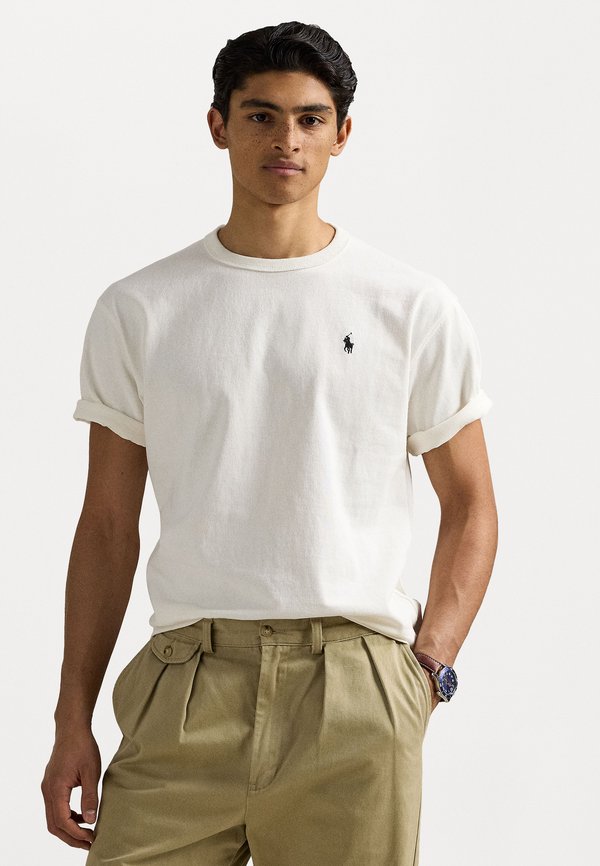 RELAXED FIT LOGO JERSEY T-SHIRT - Print T-shirt - nevis