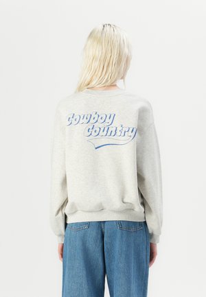 Wrangler OVERSIZED - Sweatshirt - oat mele