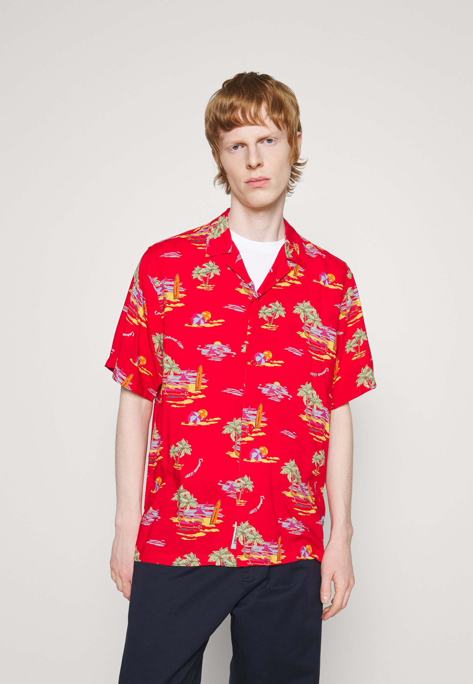 Carhartt WIP BEACH - Shirt - etna red 