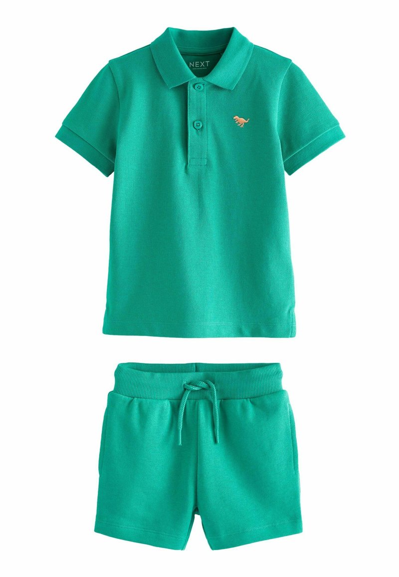 Next SHORT SLEEVES SET STANDARD - Træningsbukser - green