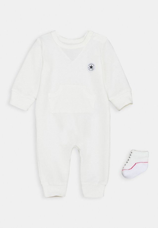 LIL CHUCK COVERALL SET UNISEX - Jumpsuit - egret
