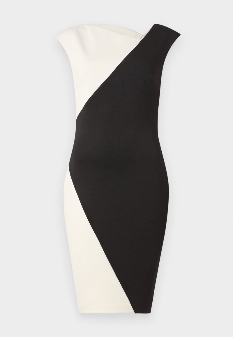Calvin Klein COLORBLOCK DRESS - Shift dress - black/chalk/black - Zalando.co.uk Calvin Klein COLORBLOCK DRESS - Shift dress - black/chalk/black - Zalando.co.uk