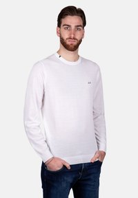 Sun68 BASIC  - Maglione - bianco