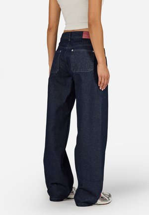 CREMONA  - Loose fit teksad - raw blue