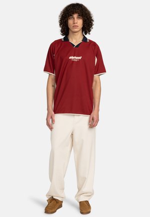 SOCCER GAME - Poloshirt - pomegranate
