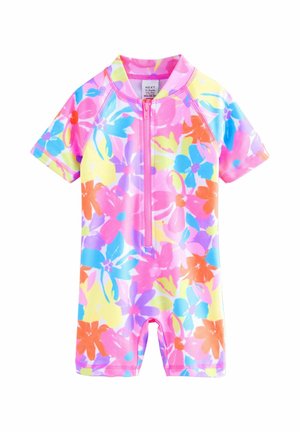 REGULAR FIT - Badeanzug - multi rainbow floral