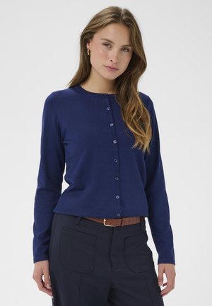 MILASZ R-NECK - Kardigán - navy peony