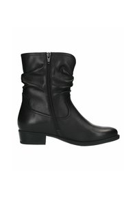 Manfield Cowboy-/Bikerlaarsjes - schwarz
