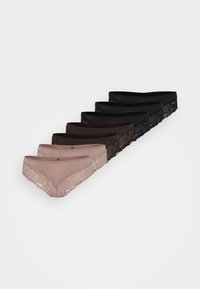 Niet geselecteerd, dark brown/black