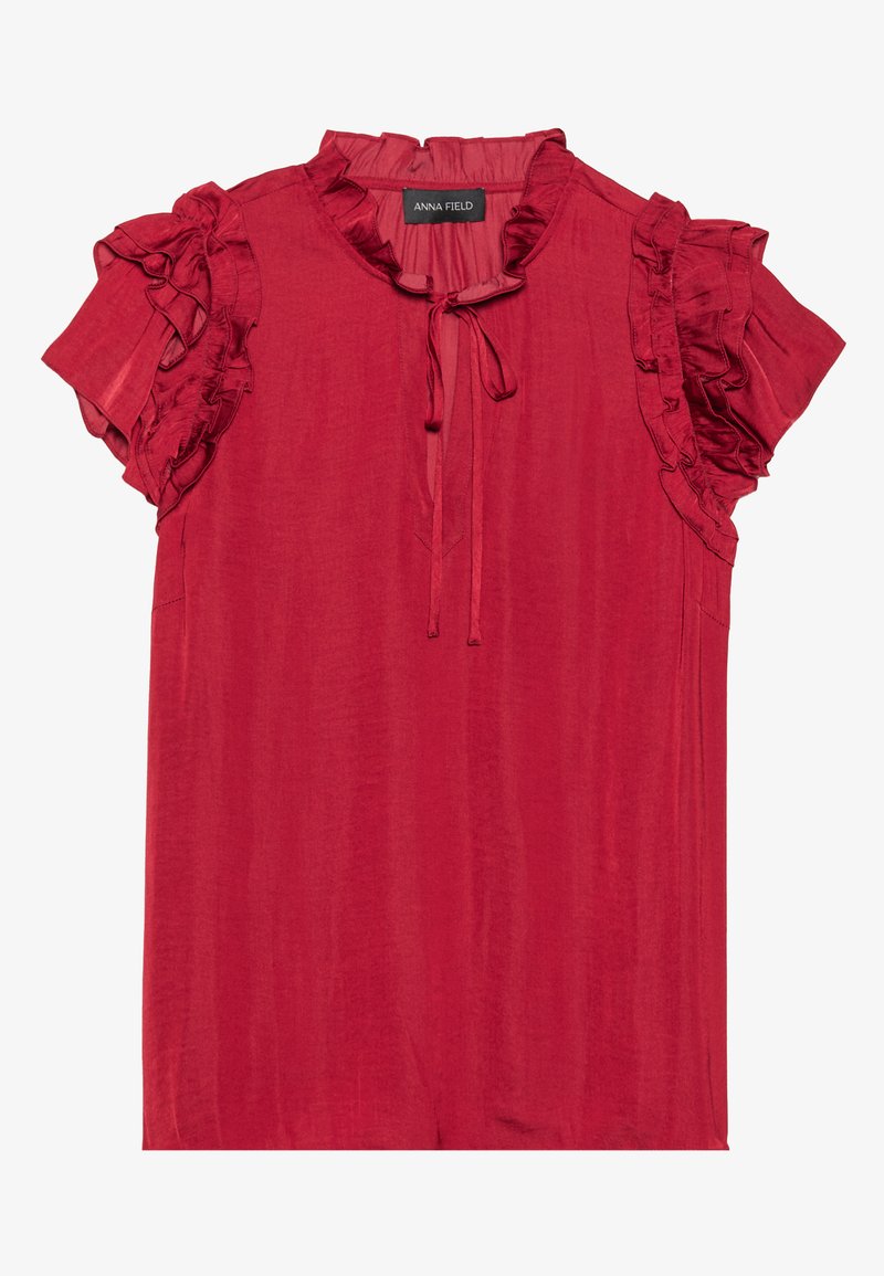 Anna Field Blouse donkerrood Anna Field Blouse donkerrood
