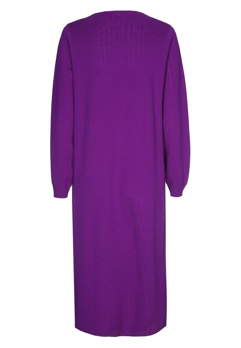 Robe Pull Femme Taille S Signature Experience - Violet, En Coton, Longue, Occasion Très Bon état
