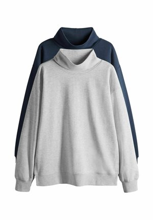 2 PACK - Sweatshirt - navy/grey marl