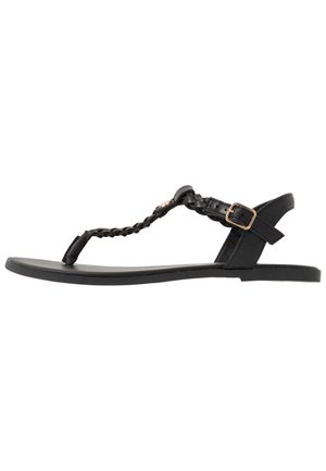 Anna Field Wide Fit Sandaler m/ tåsplit - black