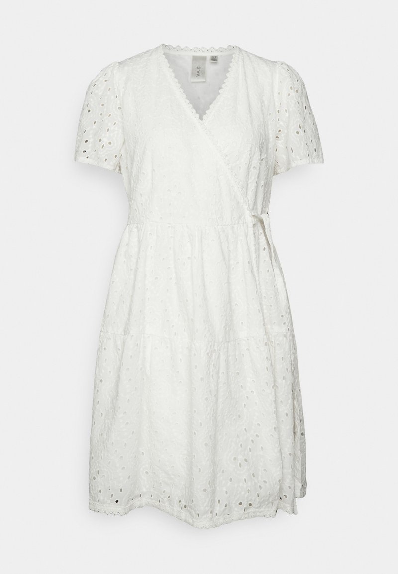 Damen Freizeitkleider | YAS YASLOHRI WRAP DRESS Freizeitkleid star white/weiß - OM64605 Damen Freizeitkleider | YAS YASLOHRI WRAP DRESS Freizeitkleid star white/weiß - OM64605