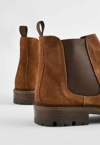 Next CHELSEA - Kotníkové boty - tan brown