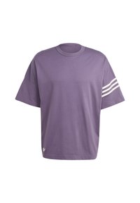 adidas Originals T-shirt med print - purple