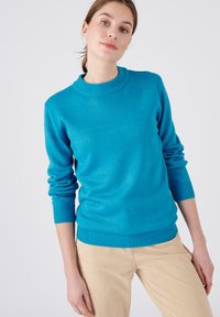 Damart COL ROND - Maglione - bleu grisé