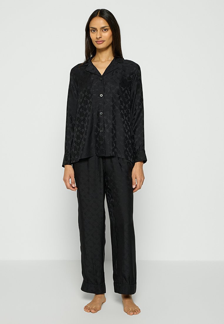 Lauren Ralph Lauren Pyjama zwart Lauren Ralph Lauren Pyjama zwart