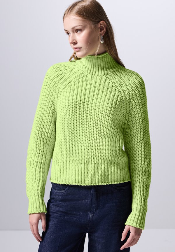 Strickpullover - grün