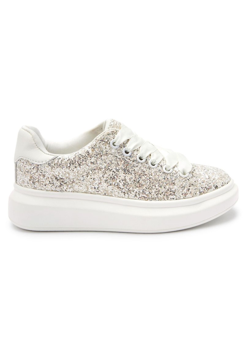 Next CHUNKY - Sneaker low - ivory cream glitter/beige - Zalando.ch