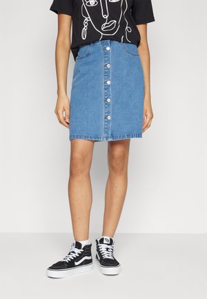 A-Linien-Rock - blue denim