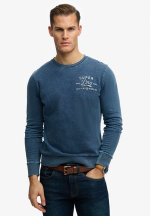 CUTTERS AND MAKERS - Sweatshirt - light indigo blue
