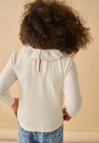 Next REGULAR FIT - Top s dlhým rukávom - ecru white