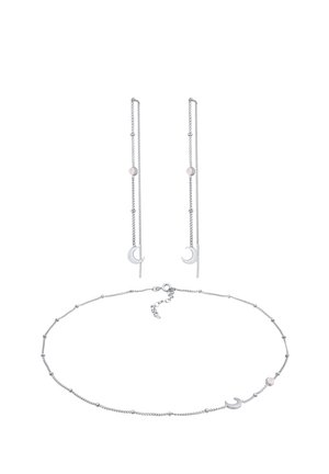 JEWELRY SET HALFMOON - Boucles d'oreilles - silberfarben