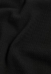 Reiss REGULAR FIT - TYNE OPEN COLLAR - Pólóing - black