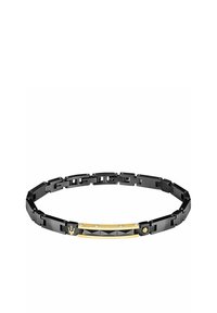 Armband - schwarz- und gelbgoldfarben